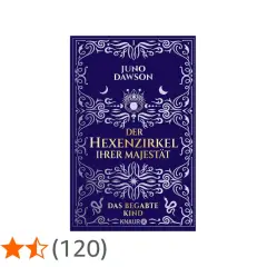 Das Buch "Der Hexenzirkel ihrer Majestät" von Juno Dawson, mit dem Untertitel "Das begabte Kind", hat eine Bewertung von 4,3 Sternen.