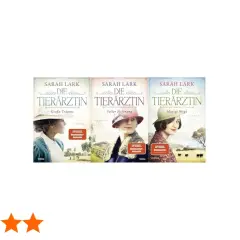 Die Tierärztin Sarah Lark: Drei Romane der Bestseller-Autorin mit Titeln wie "Große Träume" und "Mutige Wege".