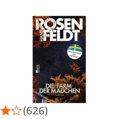 Cover von "Die Farm der Mädchen" von Hans Rosenfeldt, Band 2 des Wolfssommer-Zyklus. Ein Thriller mit schwedischer Hochspannung.