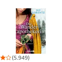 Cover von "Die Wanderapothekerin" von Iny Lorentz. Die Reihenfolge der Bücher ist hier nicht ersichtlich.