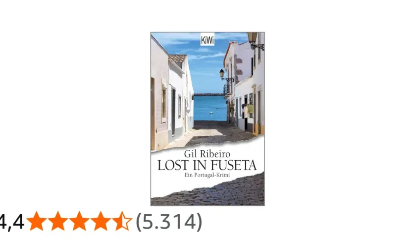 Ein malerischer Gassenblick in Portugal führt zum Schauplatz eines spannenden Portugal-Krimis.