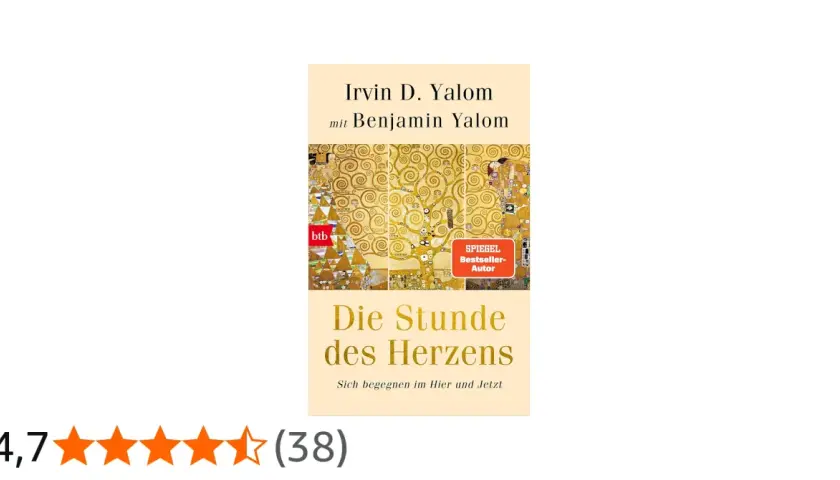 Irvin D. Yalom und Benjamin Yalom: "Die Stunde des Herzens" – ein Spiegel-Bestseller, vielleicht sein bestes Buch.