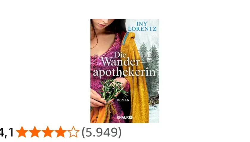Cover von "Die Wanderapothekerin" von Iny Lorentz. Die Reihenfolge der Bücher ist hier nicht ersichtlich.