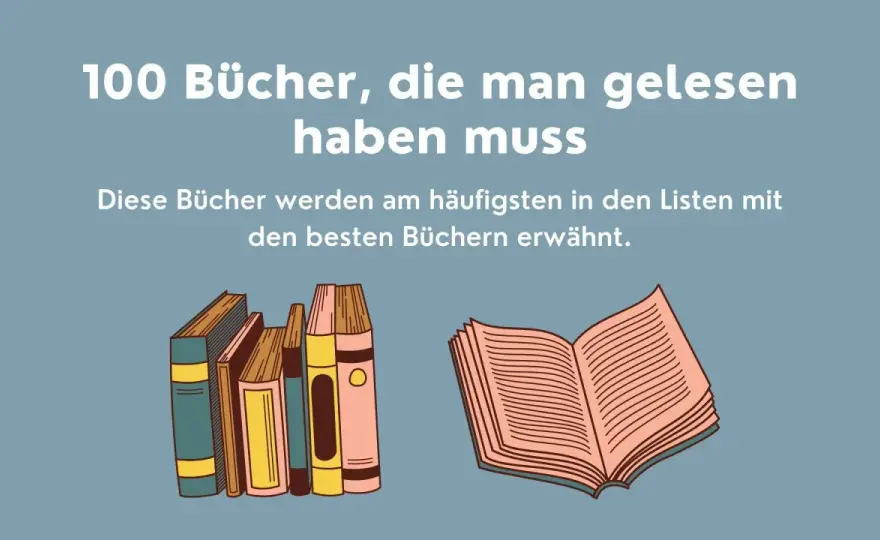 Romane, die man gelesen haben muss - Deine Leseliste!