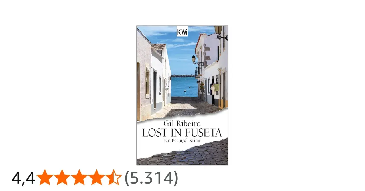 Ein malerischer Gassenblick in Portugal führt zum Schauplatz eines spannenden Portugal-Krimis.
