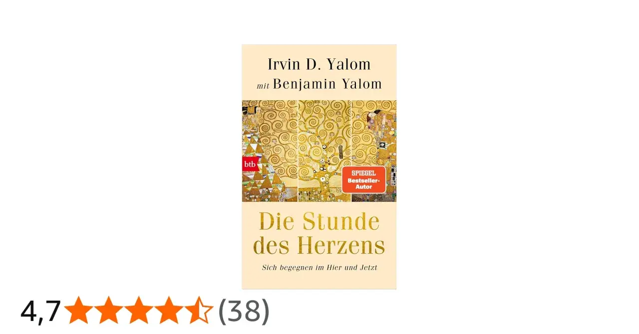 Irvin D. Yalom und Benjamin Yalom: "Die Stunde des Herzens" – ein Spiegel-Bestseller, vielleicht sein bestes Buch.