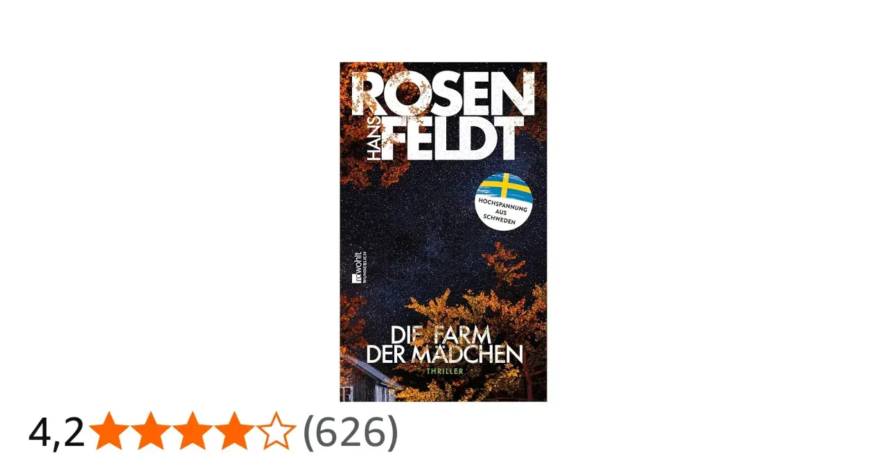 Cover von "Die Farm der Mädchen" von Hans Rosenfeldt, Band 2 des Wolfssommer-Zyklus. Ein Thriller mit schwedischer Hochspannung.