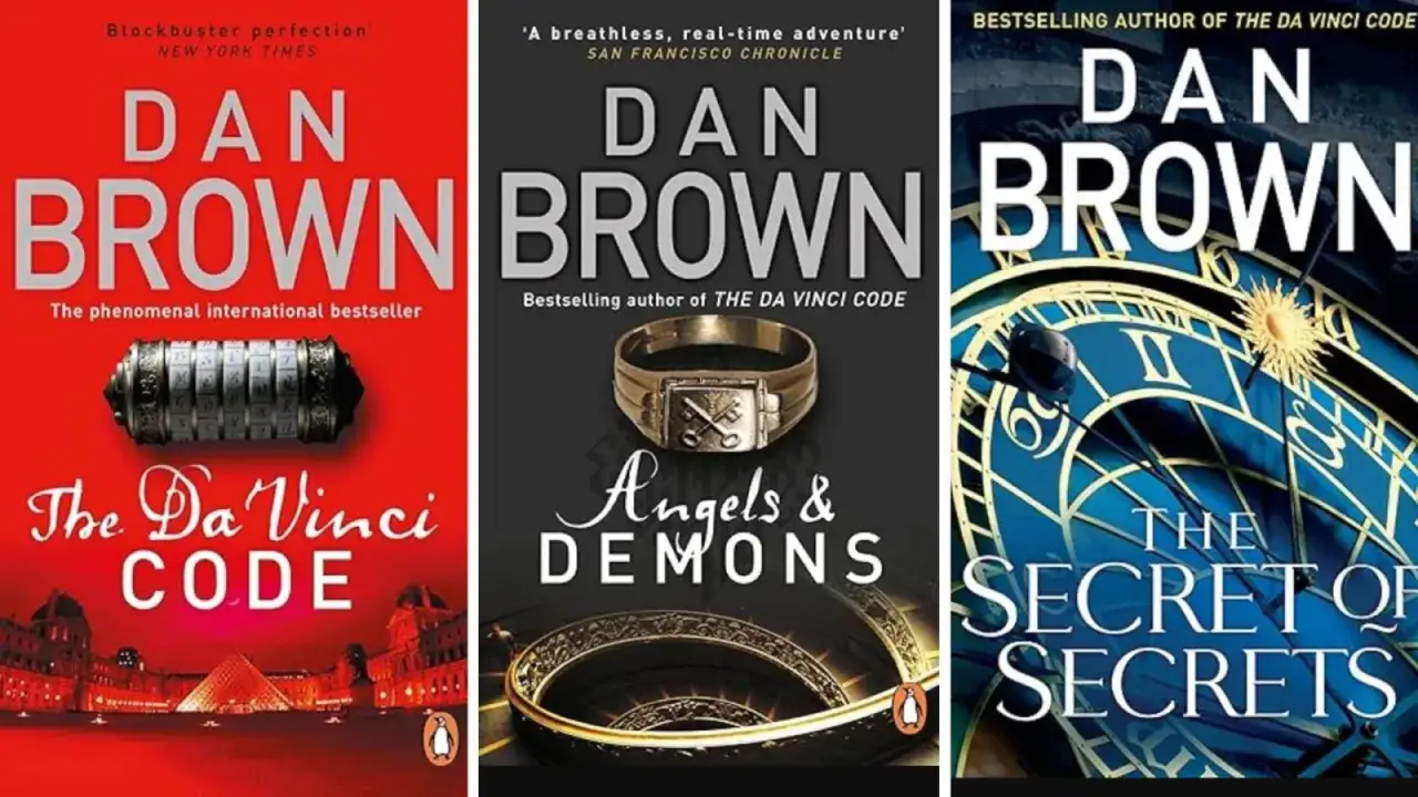 Die Buchcover von Dan Browns Thrillern: 