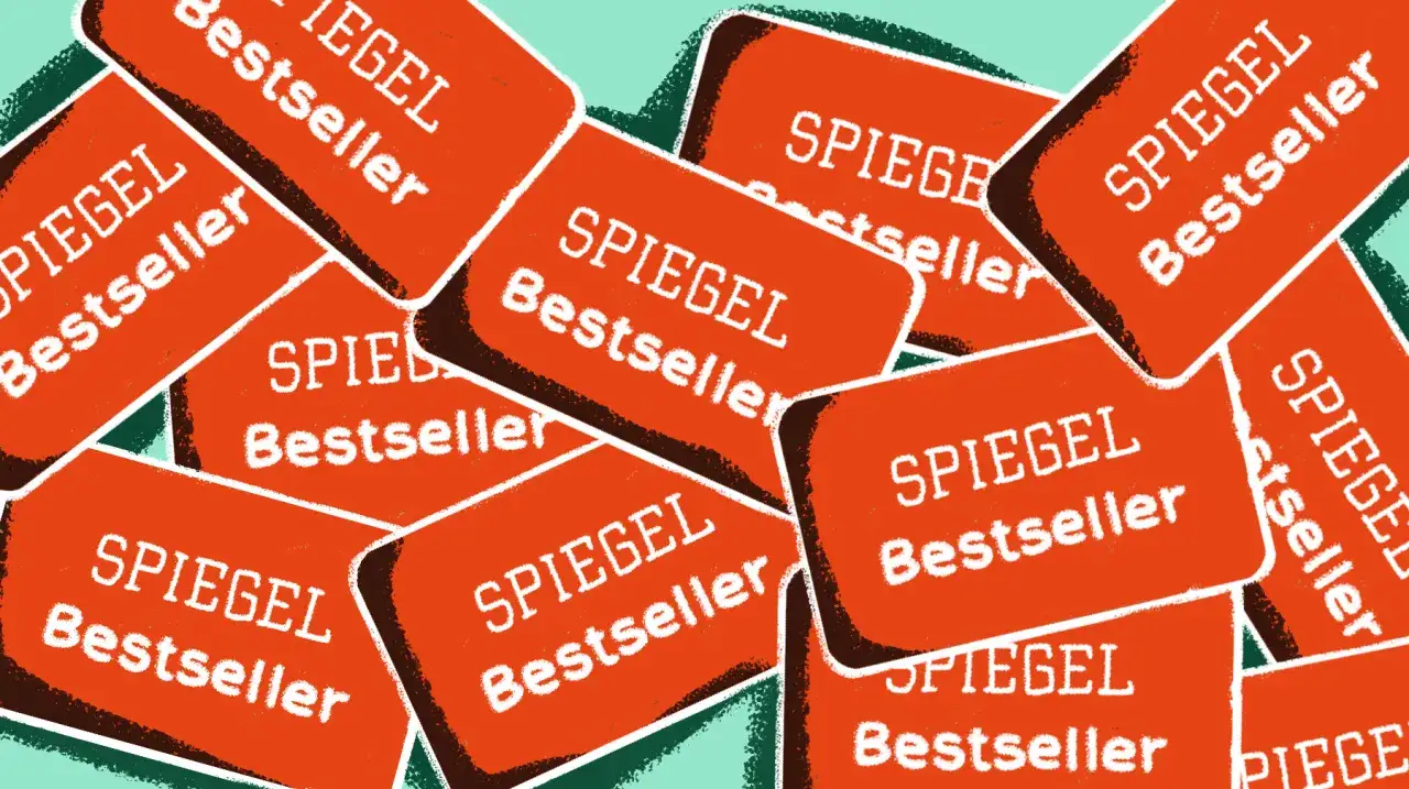 Viele orangefarbene Schilder mit der Aufschrift 